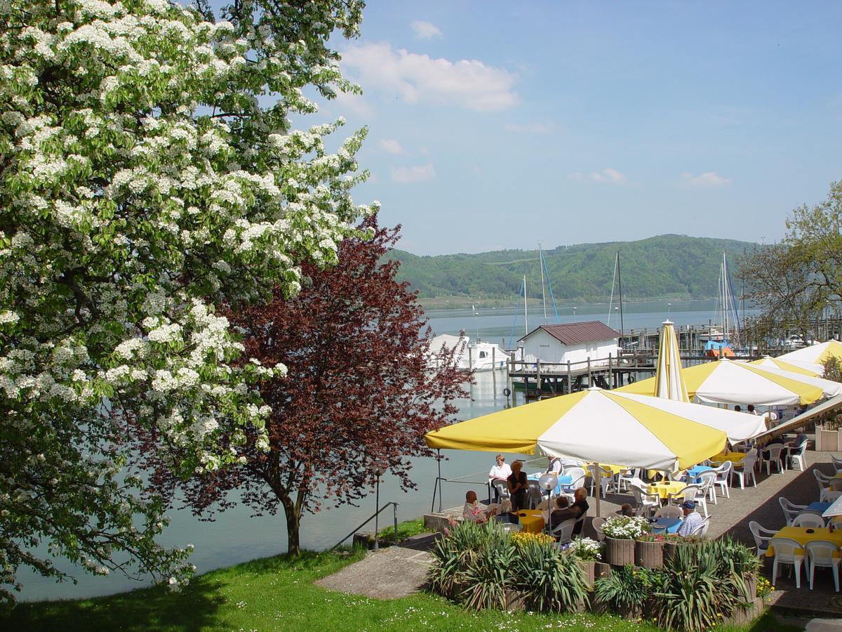 Hotel Pension Cafe Hasler Бодман-Людвігсгафен Екстер'єр фото